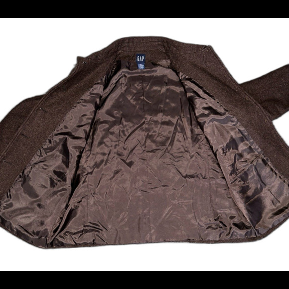 Gap Brown Wool Blazer/Shacket Size XL - Picture 6 of 6